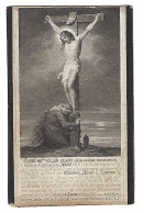 SOPHIA VAN EENOO WED FREDERIC DETAVERNIER ° WINGENE + 1885 GEDRUKT TE TIELT - Devotion Images