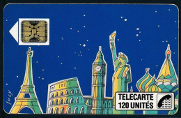 Télécartes France - Publiques N° Phonecote F60A - Lucy- 4e Dimension (120U - SC4on ) - 1989