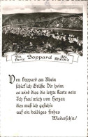 71988244 Boppard Rhein Ortsansicht Gedicht  Boppard - Boppard