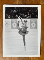 Katarina Witt - Jeux Olympiques D'hiver - Sarajevo 1984 - Tirage Argentique Original - Sport