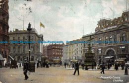 R160643 Piccadilly Circus. London. 1904 - Autres & Non Classés