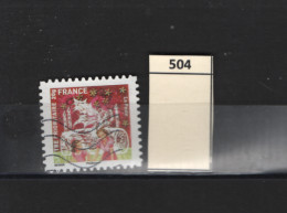 PRIX F. Obl 504 YT Mère, Fillette  « Meilleurs Vœux » 2012  * 59 - Used Stamps