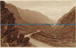 R160663 Llanberis Pass. N. Wales. Judges Ltd. No 1921. RP. 1912 - Monde