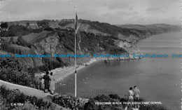 R160670 Oddicombe Beach From Babbacombe Downs. Thunder And Clayden. Sunray. RP. - Monde