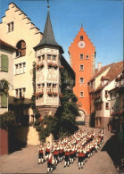 71988044 Meersburg Bodensee Marktplatz Mit Musikkapelle Meersburg - Meersburg