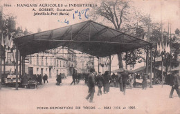 TOURS FOIRE EXPOSITION MAI 1924 ET 1925 LES HANGARS AGRICOLES A. GOSSET CONSTRUCTEUR A JOINVILLE LE PONT - Tours