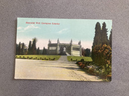 Memorial Well Cawnpore Exterior Carte Postale Postcard - Inde