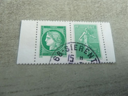 La Lettre Verte A 3 Ans - Cérès Et Semeuse - 0.61 € - Type T.p - Yt 4908 Et 4909 - Vert - Oblitéré - Année 2014 - - Used Stamps