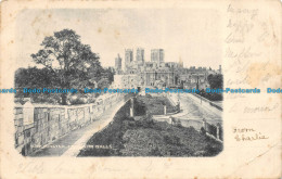 R159827 York Minster From City Walls. 1902 - Monde