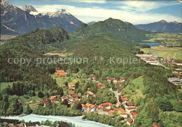 71988015 Bad Faulenbach Fliegeraufnahme Mit Aggenstein Breitenberg Edelsberg Bad - Fuessen