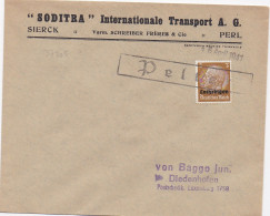 37305# HINDENBURG LOTHRINGEN LETTRE Obl PELTER 16 Avril 1941 PELTRE MOSELLE THIONVILLE - Covers & Documents