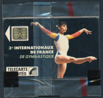 Télécartes France - Publiques N° Phonecote F63 - 3e Internationaux De Gym - Bercy - Femme (50U - NSB) - 1989