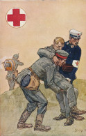 Württemberg Roten Kreuz – Entiers Postal, Soldat Blessé  - Croix-Rouge