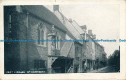 R160736 Free Library. Gt. Yarmouth. 1904 - World