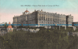 R159876 Madrid. Palacio Real Desde El Campo Del Moro - World