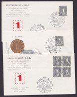 MiNr 226 Y, 2x EF Und 4er-Block, 3 Pass. Briefe Mit ESSt. - 1961-1970