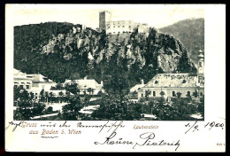 COURRIER DE BADEN BEI WIEN - 1900 - - Baden Bei Wien