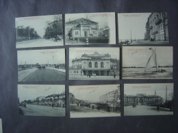 Lot De 9 Cartes Anciennes - RUSSIE - SAINT-PETERSBOURG - Russie