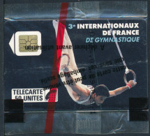 Télécartes France - Publiques N° Phonecote F65 - 3e Internationaux De Gym - Bercy - Homme (50U - NSB) - 1989