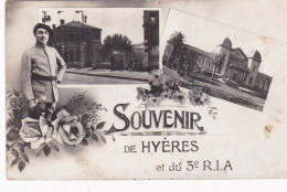 DEP83/004.......HYERES...3EME RIA ...CHASSEURS ALPINS - Other & Unclassified