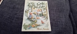 CARTOLINA BUONA NATALE  VIAGGIATA 1963 - Kerstman