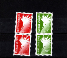 Nouvelle-Calédonie--Usage Courant Nouvelle Série 2024  ** En Paire  // Cagou CHUNG - Unused Stamps