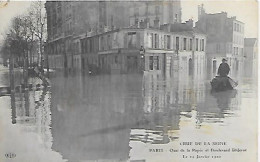 CPA Paris Inondations Janvier 1910 Quai De La Rapée Et Boulevard Diderot - Arrondissement: 12