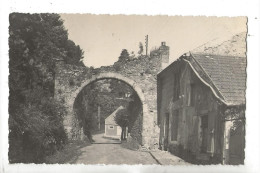 Montfort-l'Amaury (78) : La Porte Medieval En 1950 PF CP PHOTO RARE - Montfort L'Amaury