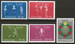 SURINAM: **, N° YT 400 à 404, Suite , TB - Suriname ... - 1975