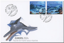 Europa 2024 - Luxembourg - Faune Et Flore Sous-marine FDC - 2024