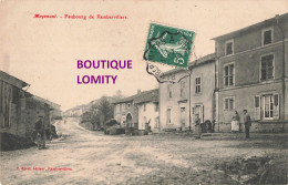 88 Moyemont  Faubourg De Rambervillers CPA Carte écrite En 1909 - Andere & Zonder Classificatie