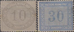 626693 HINGED ALEMANIA 1872 CIFRAS - Other & Unclassified