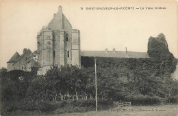 CPA Saint Sauveur Le Vicomte-Le Vieux Château-16   L2953 - Saint Sauveur Le Vicomte