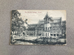 The Deccan College Poona Carte Postale Postcard - India