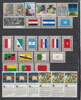 NATIONS UNIES / ONU - NEW YORK - 1989 - ANNEE COMPLETE ** MNH - COTE = 51.4 EUR - Neufs