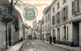 Charly-sur-Marne Rue Des Cordeliers La Gendarmerie Nationale National Gendarmerie Aisne 02310 Cpa Voyagée En 1906 TB.E - Other & Unclassified