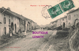 88 Moyemont  La Grande Rue CPA Cachet 1908 - Autres & Non Classés