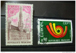 SERIE COMPLETE OBLITEREE   YVERT N°1752.1753 - Used Stamps
