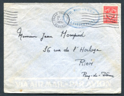 RC 27716 SÉNÉGAL 1952 DAKAR F.M. ETAT MAJOR AIR AOF LE VAGMESTRE SUR LETTRE POUR LA FRANCE - Storia Postale