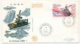 TAAF - Env. FDC - 15,50 La Curieuse - Port Aux Français Kerguelen - 1/1/1969 - FDC