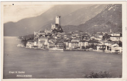 MALCESINE (VERONA) CARTOLINA - LAGO DI GARDA  - VIAGGIATA PER GERMANIA - 1930 - Verona