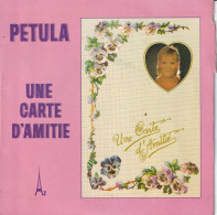 PETULA CLARK - FR SG - UNE CARTE D'AMITIE + DANS LA VILLE - Otros - Canción Francesa
