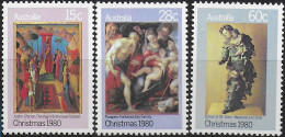 1980 Australia Christmas 3v. MNH SG. N. 758/60 - Autres & Non Classés