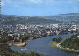 71987004 Koblenz Rhein Deutsches Eck Mit Campingplatz Koblenz - Koblenz