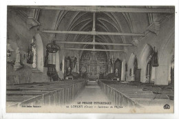 Longny-au-Perche (61) : L'intérieur De L'Église  En 1910 PF. - Longny Au Perche