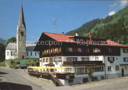 71986932 Mittelberg Kleinwalsertal Hotel Neue Krone Kirche Mittelberg - Other & Unclassified