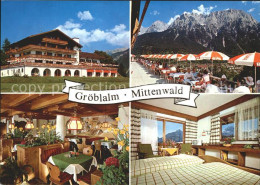 71986924 Groeblalm Berggasthaus Und Cafe Groebl Alm Mittenwald - Mittenwald