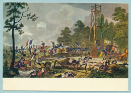 Art - Peinture Histoire - La Garde Protège Napoléon Bonaparte Qui Regagne Sa Berline Après La Bataille De Waterloo - Paintings