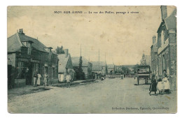MOY (Aisne) - La Rue Des Pailles, Passage à Niveau - Other & Unclassified