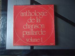 Coffret De 4 -33 Tours Volume 1 Anthologie Des Chansons Paillardes-BOSCOM Stéréo - Autres - Musique Française